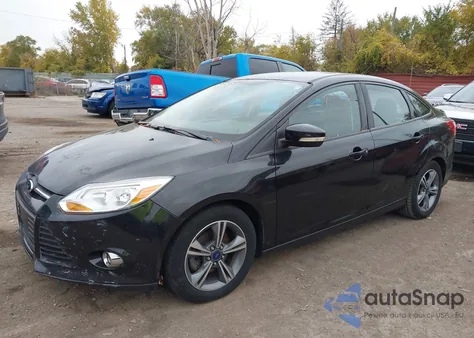 2014 Ford Focus Se из США, поврежденный, VIN 1FADP3F2XEL194748